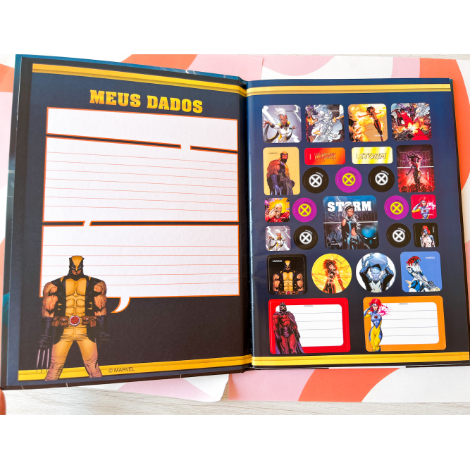 Caderno Brochura X-Men | Animativa