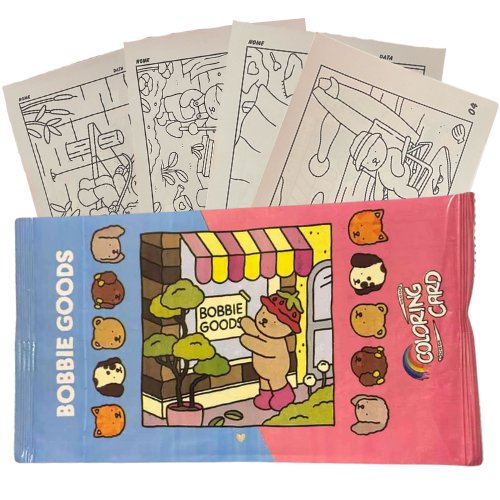 Cards Surpresa para colorir Bobbie Goods | Importados