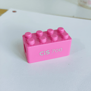 Apontador encaixe Lego | Cis