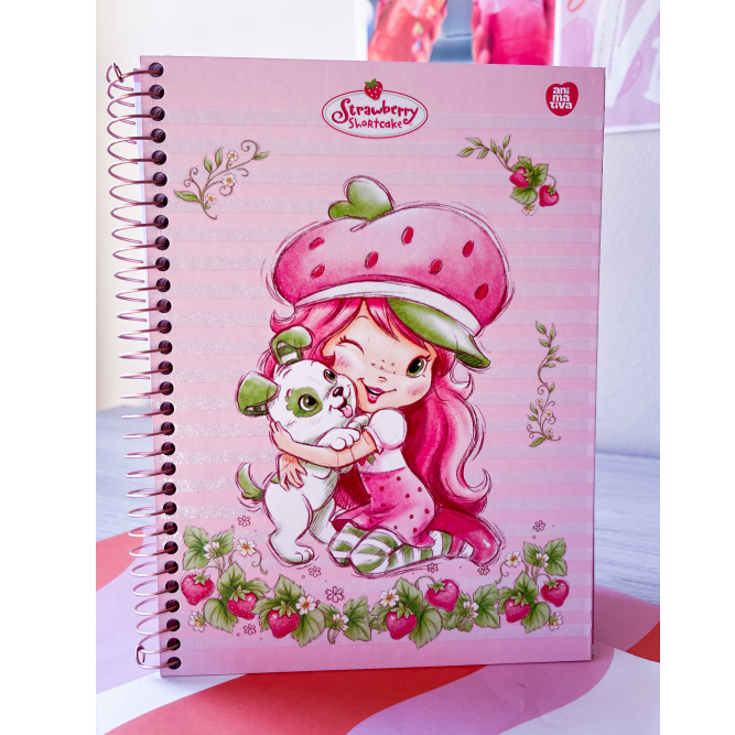 Caderno Colegial espiral Moranguinho 10M