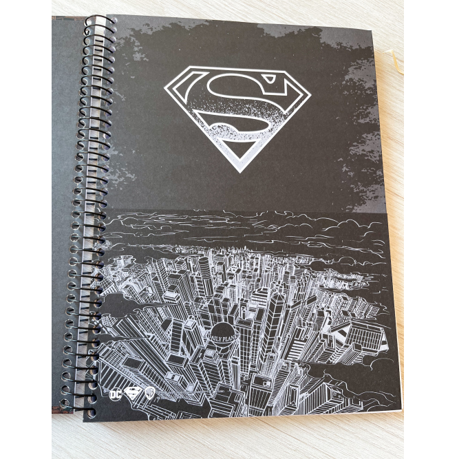 Caderno Universitário 10 Matérias Superman | Animativa