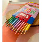 Lápis de cor Tons Pastel 12 cores | TRIS