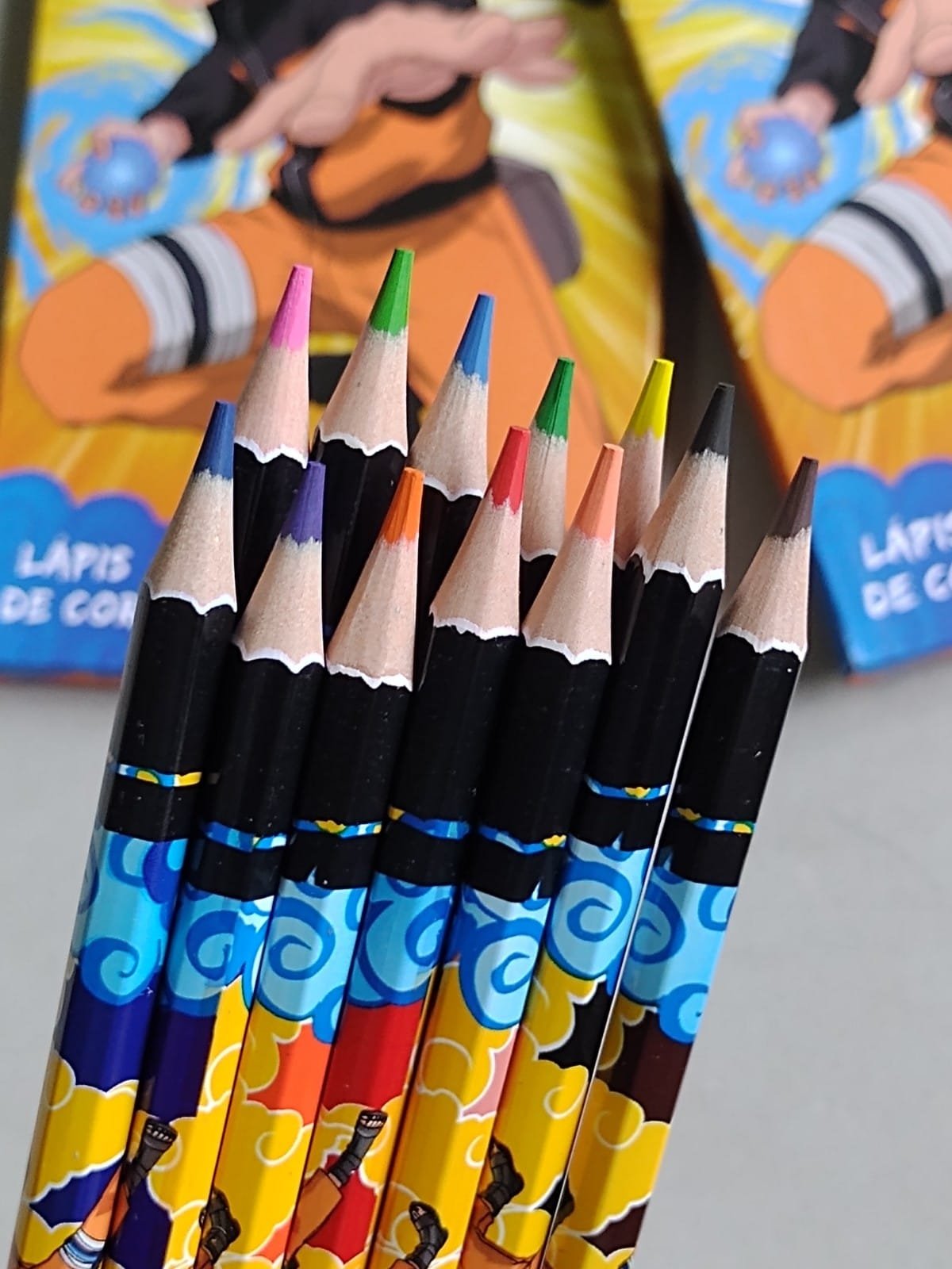 Lápis de cor Naruto | Tris