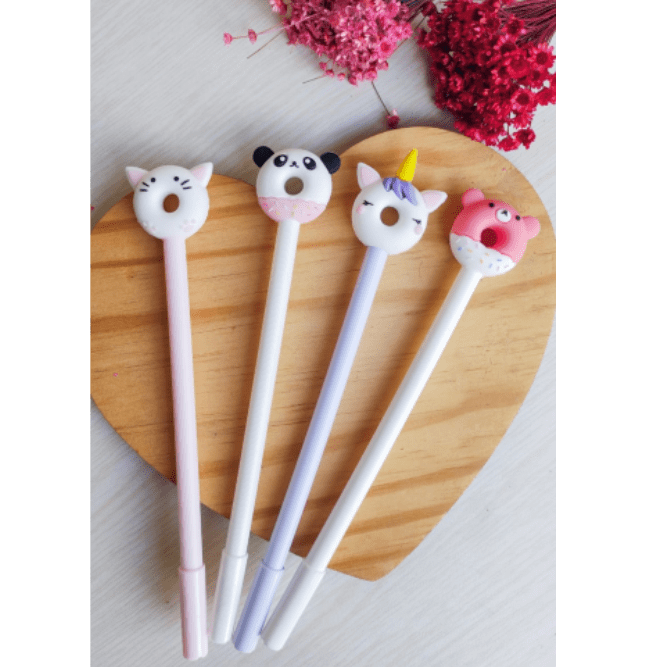 Caneta fofa AnimaDonuts | Importados