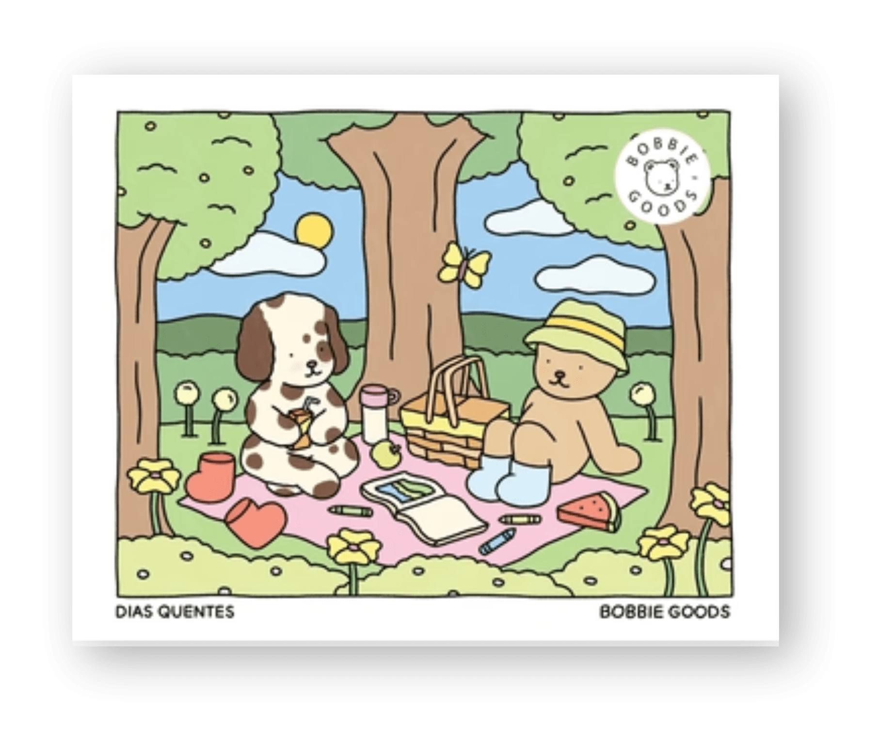 Livro de colorir Bobbie Goods Dias Quentes | Harper Collins Brasil