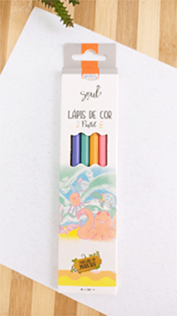Lápis de cor Pastel | BRW
