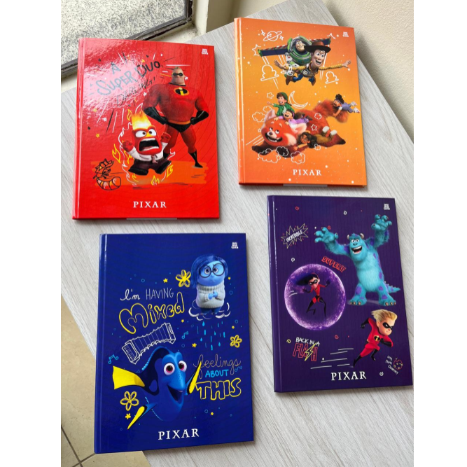 Caderno Brochura Pixar | Animativa