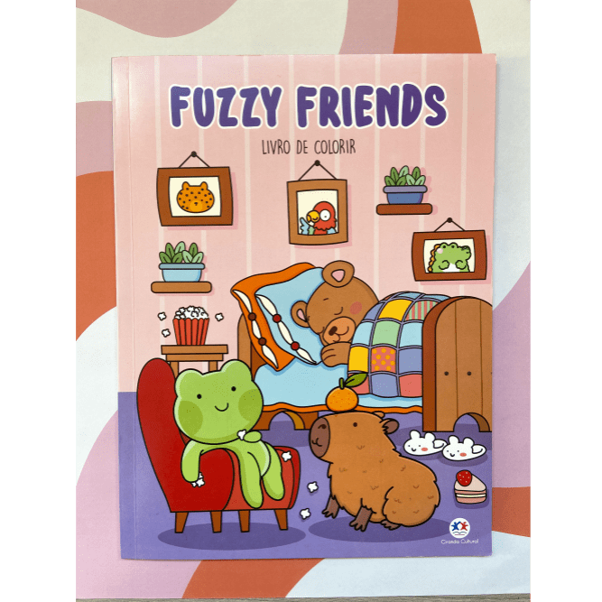 Livro de colorir | Fuzzy Friends
