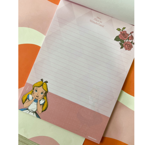 Bloco Papel De Carta Alice | Animativa