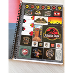 Caderno Universitário Jurassic Park 10 Matérias | Animativa