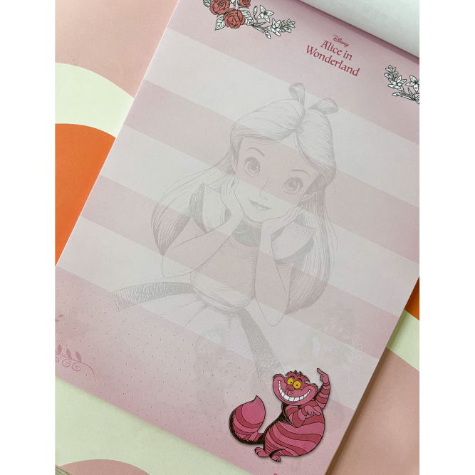 Bloco Papel De Carta Alice | Animativa