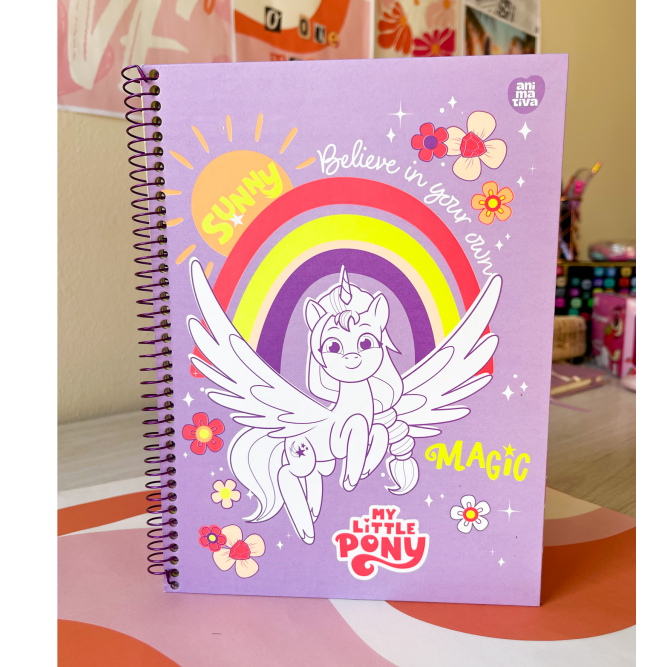 Caderno Colegial My Little Pony | Animativa