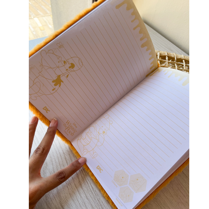 Caderno de Anotações Pooh Fluffy | DAC
