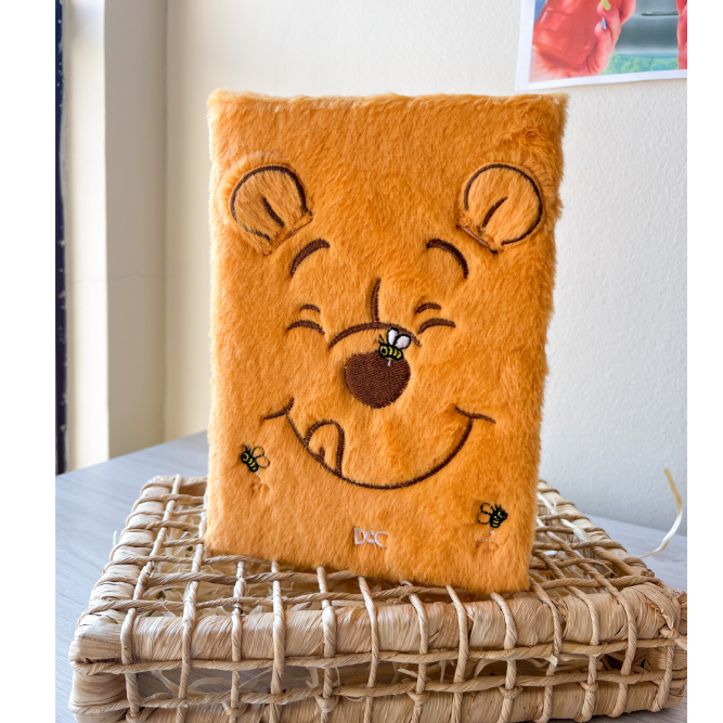 Caderno de Anotações Pooh Fluffy | DAC