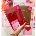 Caderno de Disco ChocoCherry Médio | Pop Disc