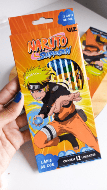 Lápis de cor Naruto | Tris
