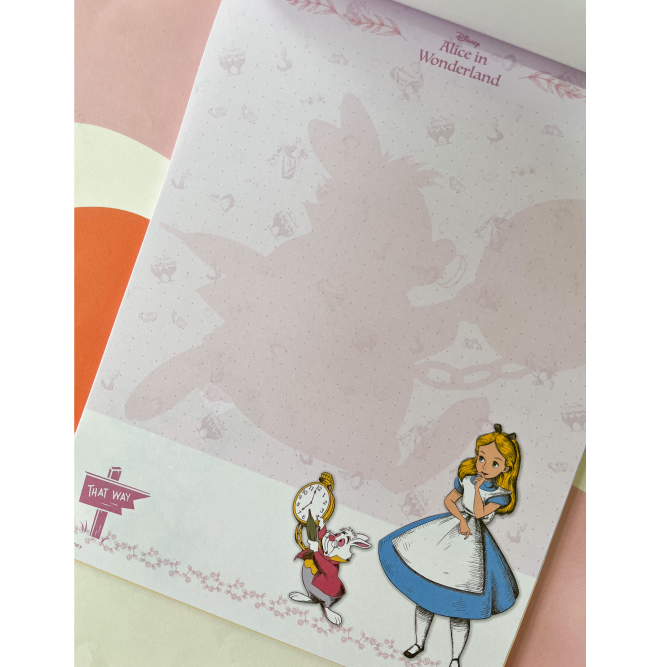 Bloco Papel De Carta Alice | Animativa