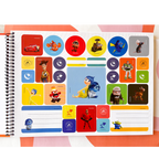 Caderno Cartografia e Desenho Pixar | Animativa