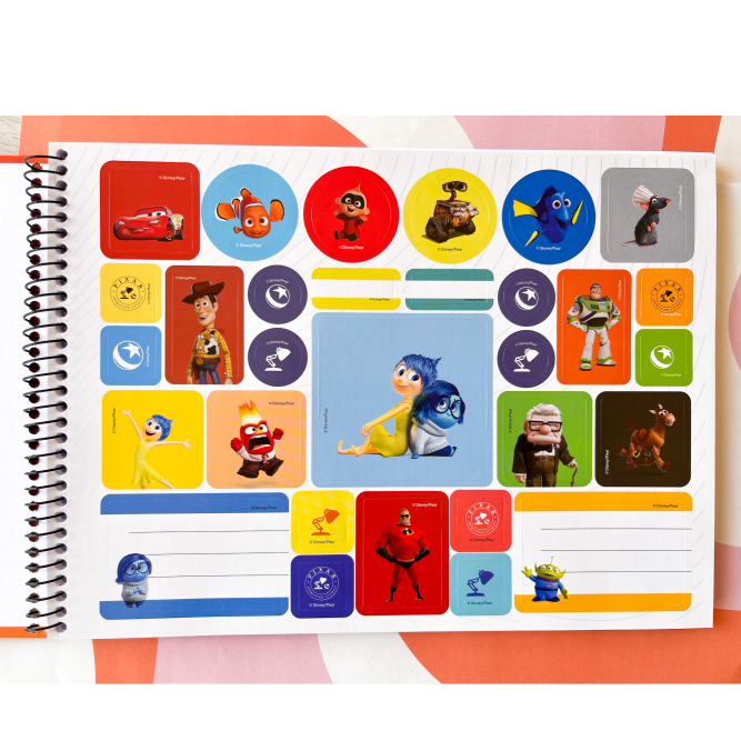 Caderno Cartografia e Desenho Pixar | Animativa