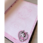 Caderno argolado (fichário) Rebecca Bonbon | Animativa