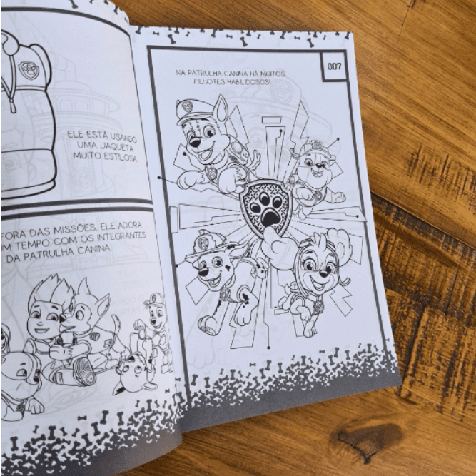 365 Patrulha Canina Desenhos para colorir | Ciranda Cultural