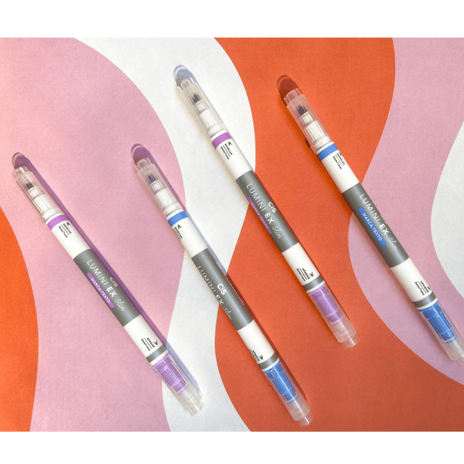 Marca-Texto apagável Lumini Ex Slim | Cis
