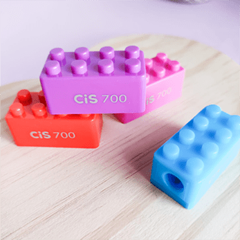 Apontador encaixe Lego | Cis