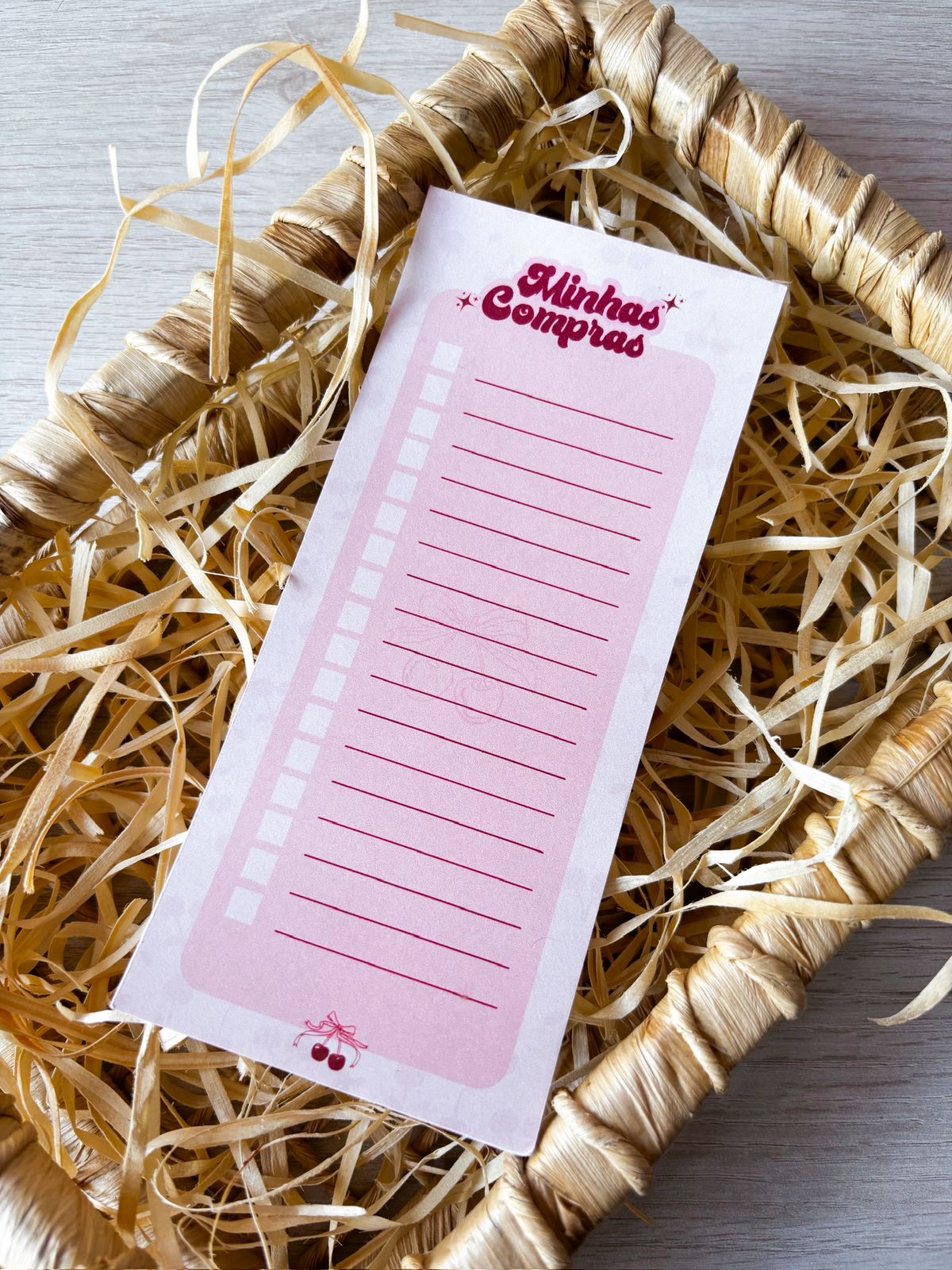 Kit Cereja | Planner Semanal
