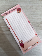 Kit planner Preguiça | Blocos Destacáveis