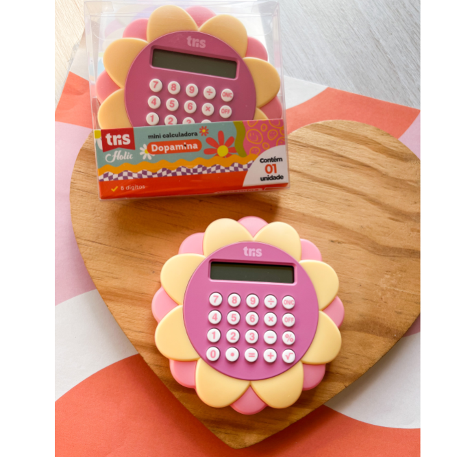 Calculadora mini  Holic Flor | TRIS